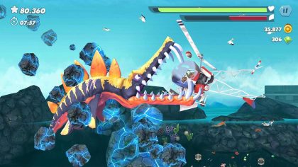 اسکرینشات ۳ کوسه گرسنه