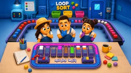اسکرین‌شات ۸ لوپ سورت