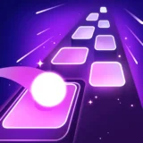 آیکون دانلود بازی Tiles Hop Music & Ball Game برای اندروید