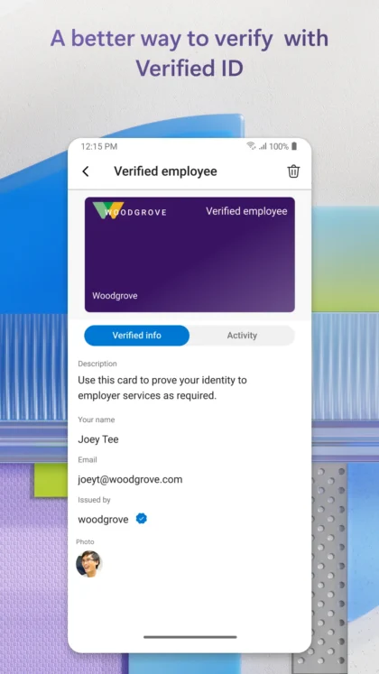 اسکرین‌شات ۷ مایکروسافت آتنتیکیتور