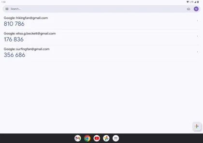 اسکرین‌شات ۱۹ گوگل آتنتیکیتور