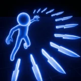 آیکون دانلود بازی Slow Mo Strike: Knives in Time برای اندروید